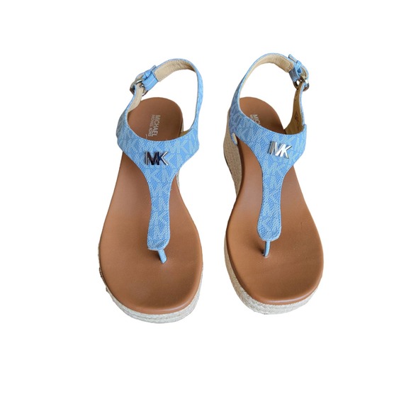 Michael Kors Baby Blue Espadrille sandals - Picture 4 of 7